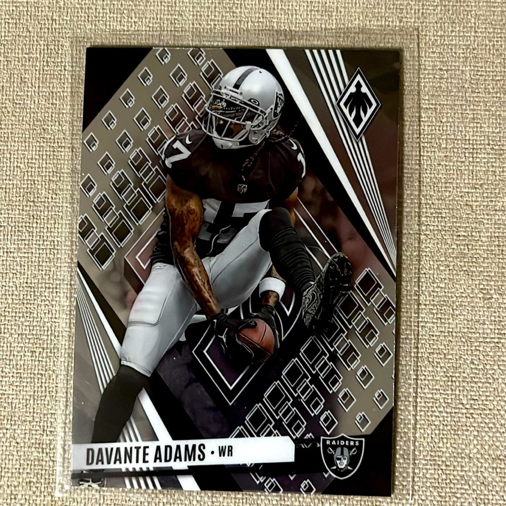 Davante Adams 2023 Panini Phoenix Las Vegas Raiders #88 Football Card